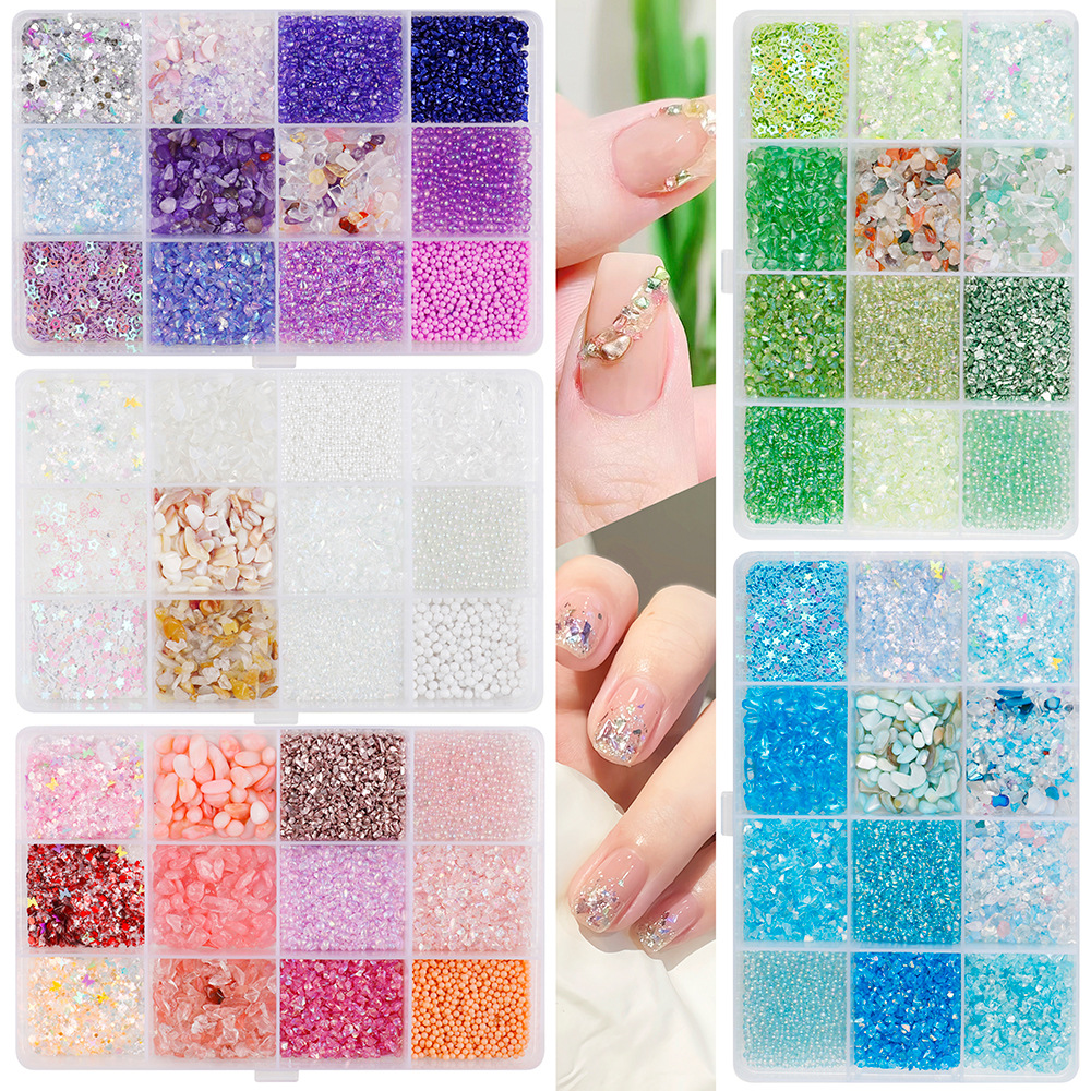 1 Box ABS Solid Color DIY Jewelry Accessories Beads