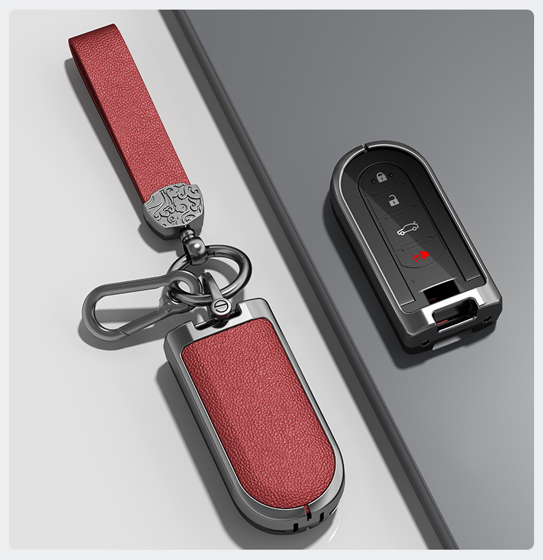 Suitable for North Deer Car Key Cover Perodua Toyota Remote Control Car Key Case Protective Cover for Men and Women