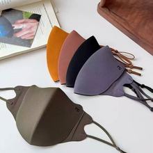 冬季口罩新款美拉德可调节耳带女高颜值骑行防风防寒护脸保暖面罩