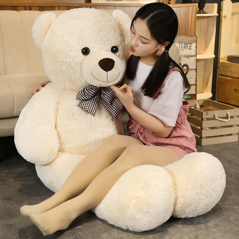 Big Bear Plush Toy Oversized Teddy Bear Doll Girl Holding Sleeping Doll Child Coaxing Sleep Holiday Gift_voghion.com