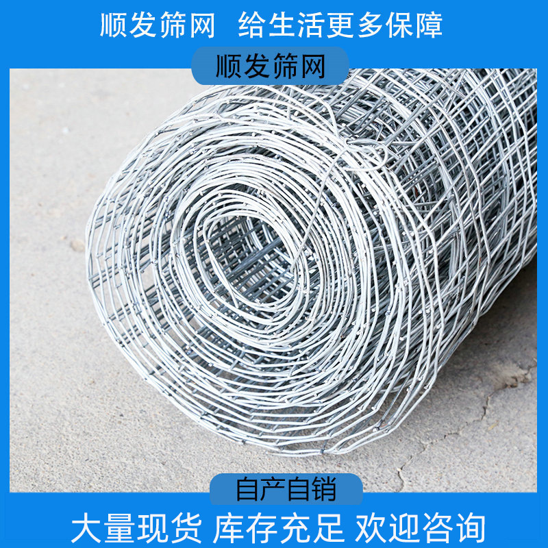 【厂家现货】镀锌网片 养殖铁丝网防盗电焊网隔离栏 装玉米护栏网