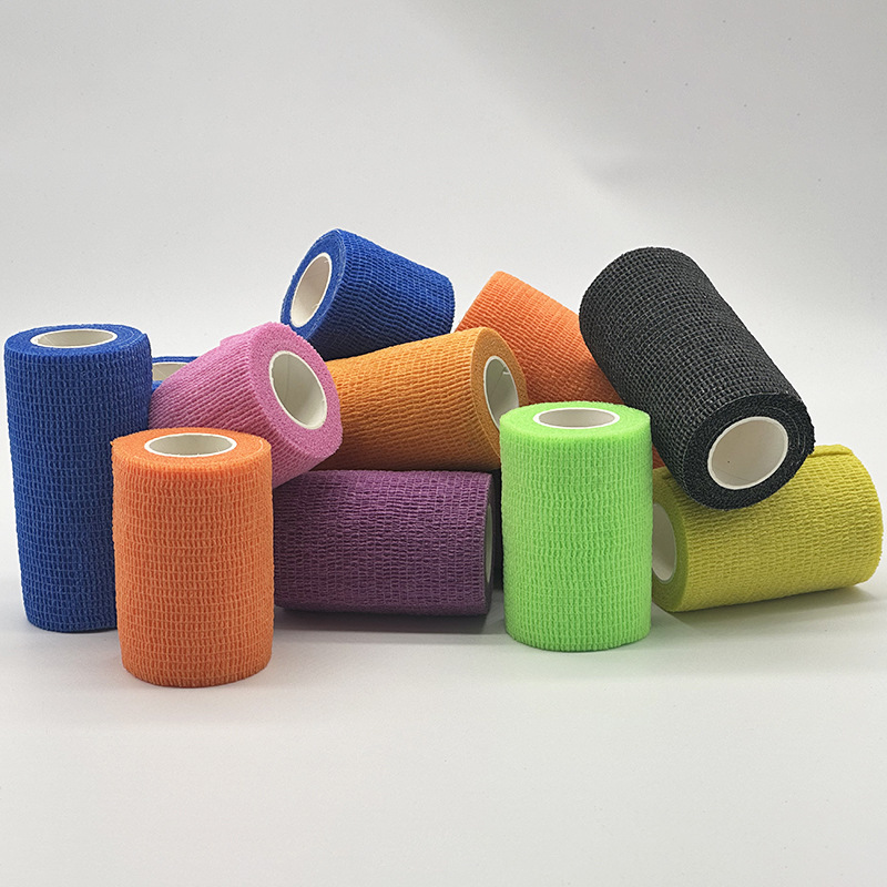Bandaje de alta elasticidad autoadhesivo no tejido banda elástica protector de dedos deportivo banda de heridas compresas banda de mascotas