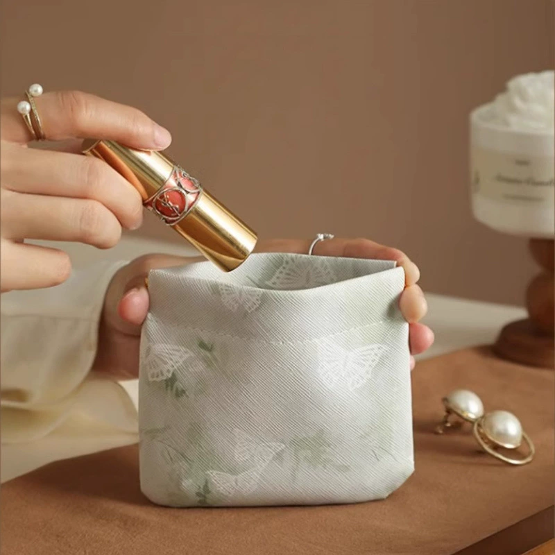 Новая сумка для хранения снаряда в китайском стиле, сумка для ключей для губной помады, кошелек для монет, портативный цифровой кабель для передачи данных, сумка для Bluetooth-гарнитуры
