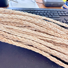 天然植物玉米皮绳三股辫子手搓绳DIY绳草编绳编织工艺品材料辅料