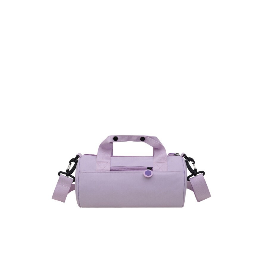 Cylindrical Travel Bag, Unisex, Oxford Cloth, Portable Cross-Body Fitness Bag, Waterproof, Wear-Resistant, Large-Capacity Sports Bag
