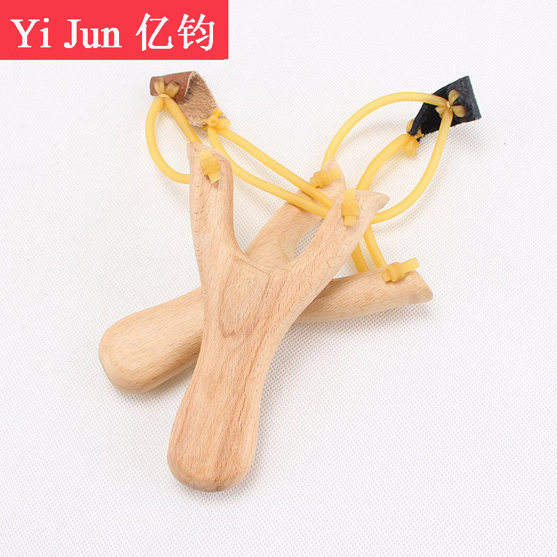 Traditional Beech Wood Slingshot, Solid Wood, Handmade Wooden White Wood Slingshot, Children's Toy Slingshot, Small Wooden Recurve Slingshot
