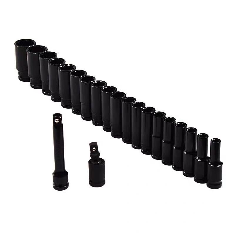 1/2 Dafei eléctrico alargado manga neumática pistola de aire socket eléctrica llave hexagonal socket