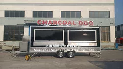 厂家供应牵引食品方型小吃咖啡拖挂式房车疫情应急卡点车超市宿舍