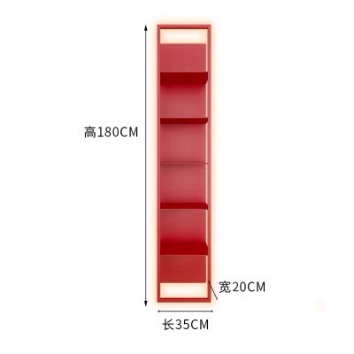 빨간색의 다섯 겹 35*20*180