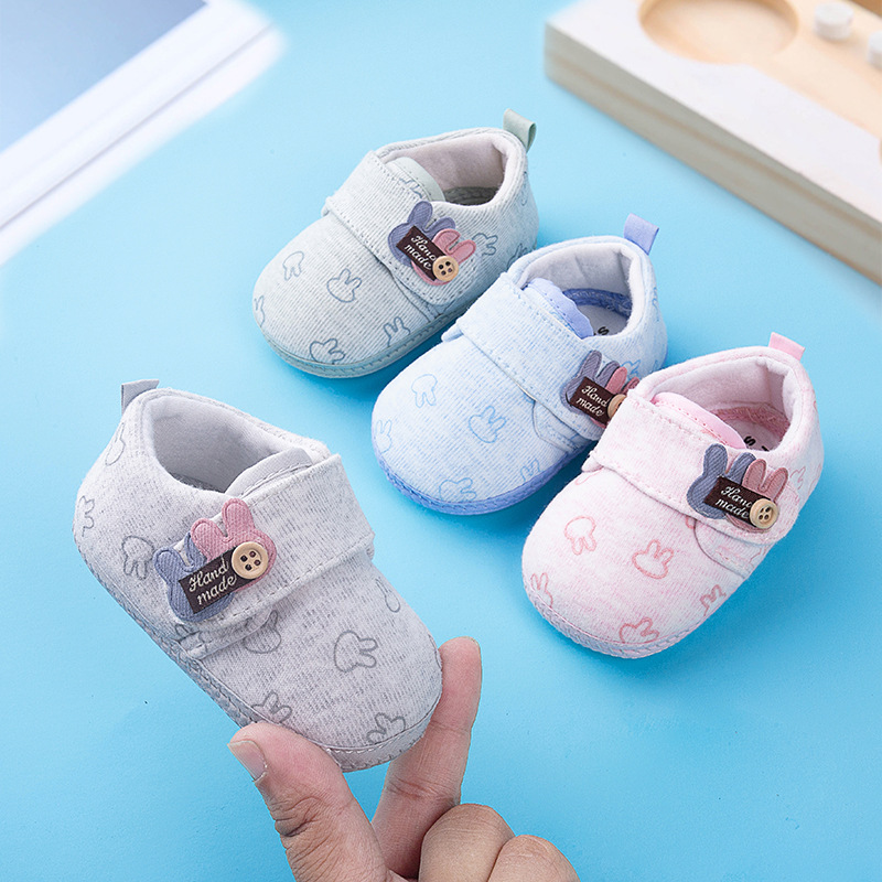 A generation of baby shoes women's spring and autumn new season soft bottom 0.1 1 year old don't drop foot shoes men's baby toddler shoes