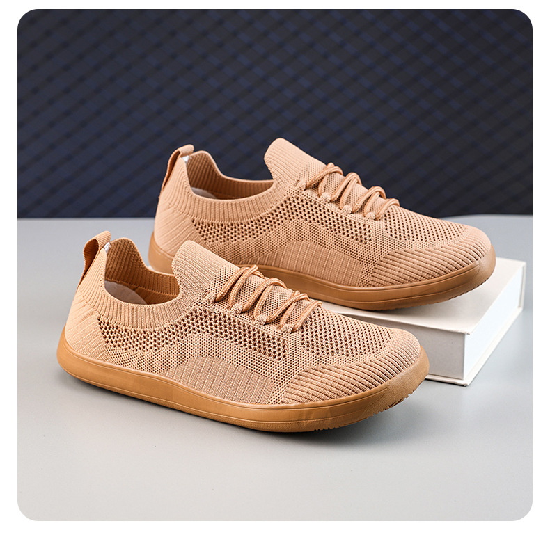 Cross-border Large Size 46 Barefoot Wide-toed Foreign Trade Couple's Mesh Shoes, Breathable Casual Sports Shoes_vogvips.com