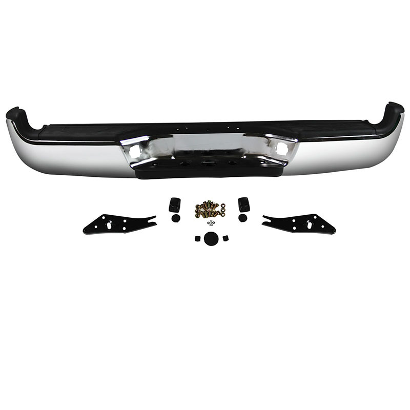 Adecuado para el parachoques trasero del Toyota Tacoma 2005-2015, modelo de ensamblaje original electrochapado.