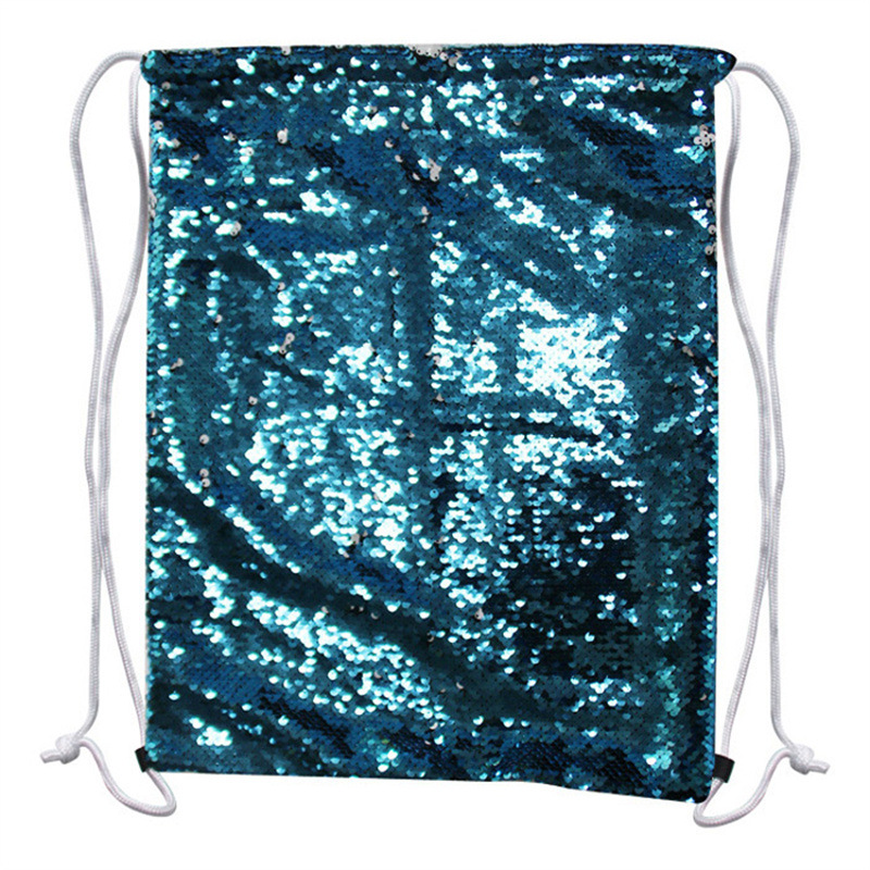 Transferencia Térmica de impresión bolsa cordón lentejuelas mágicas DIY creativo personalizado consumibles en blanco al por mayor