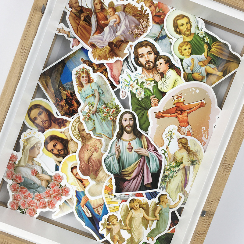 68 figures head portrait luggage AliExpress suitcase graffiti stickers notebook dead fly stickers