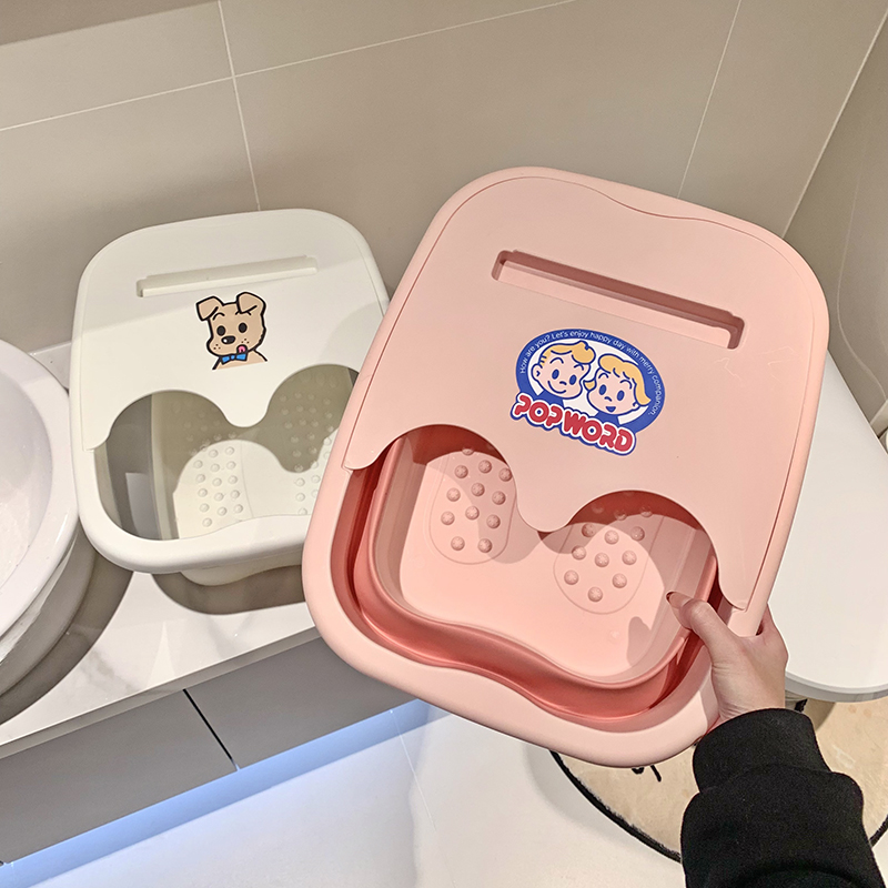 White + Pink 2 Footbath Basins Special Pack