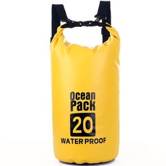 Cross-border best-selling outdoor waterproof bag travel sports PVC waterproof bucket bag summer camping rafting waterproof storage bag