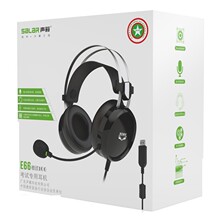 声籁E66头戴式USB降噪教育教考学生耳机英语听力听说口语考试耳麦