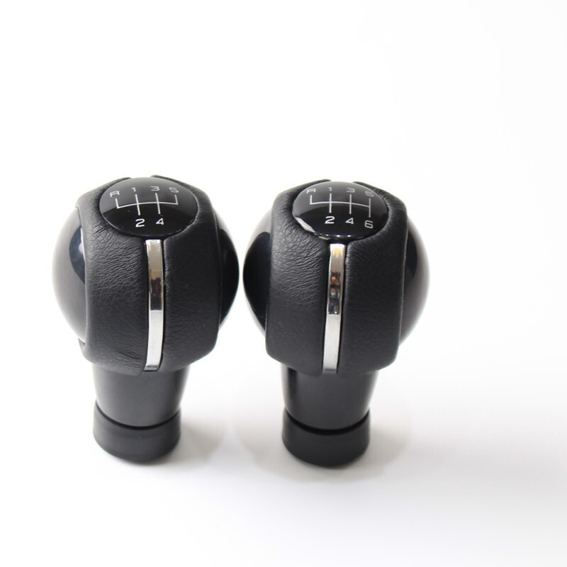 Suitable for Bmw Car Shift Handball Handle Suitable for Bmw Mini Silver Word 5 Gears 6 Gears