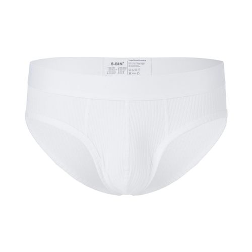 Men's pure cotton low-rise solid color triangle briefs summer breathable ribbed shorts elastic comfortable tight fashion