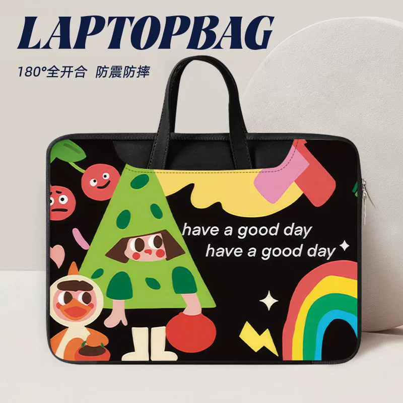 Ручная совместимая сумка для ноутбука Lenovo Apple Huawei, 14"