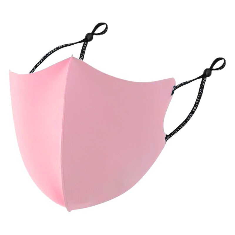 Ice Silk Mask, Breathable, Washable, Stereo Mask, Anti-Uv, Adult Sun Protection Mask, Custom-Made Cloth Mask, Thin