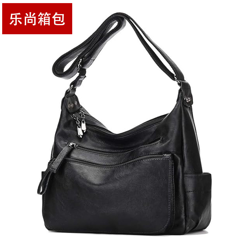 Soft Genuine Leather Fashion Crossbody Bag for Women, Shoulder Bag, Handbag, Stylish Casual Multi-Pocket Design Hobo Bag Soft Genuine Leather Fashion Crossbody Bag for Women, Shoulder Bag, Handbag, Stylish Casual Multi-Pocket Design Hobo Bag
