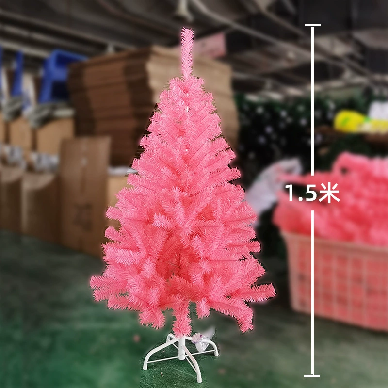 Искусственная Christmas ёлка, фуксия/розовый, разная высота 60 см–2.4 м, разная плотность ветвей