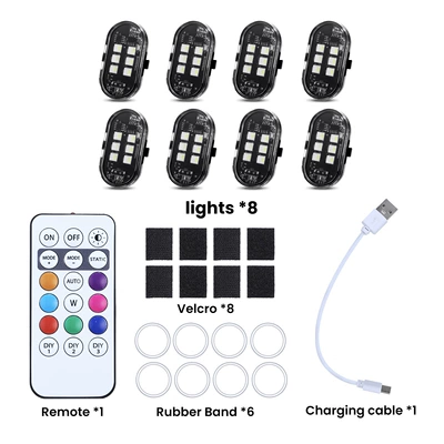 Modification Pilot Lights, Other lights - 8-lights