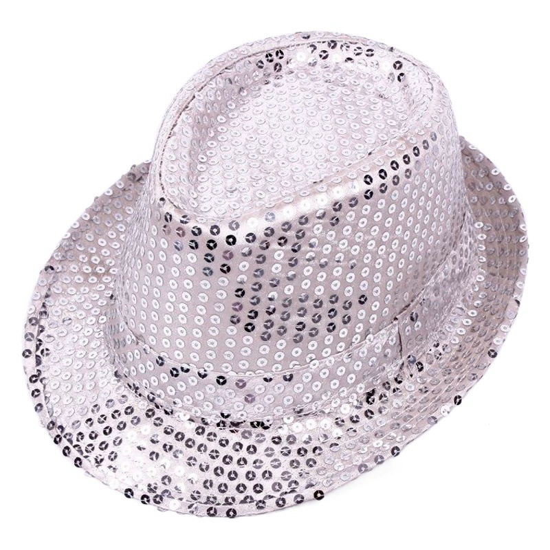 Шоу шляп для взрослых Выступление в шляпе с блестками
