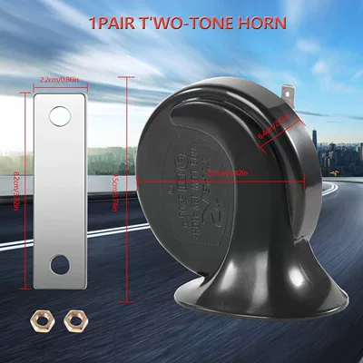 Car horn/tweeter – 12V high bass snail