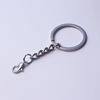 Keychain, metal chain with zipper, pendant, accessory, wholesale