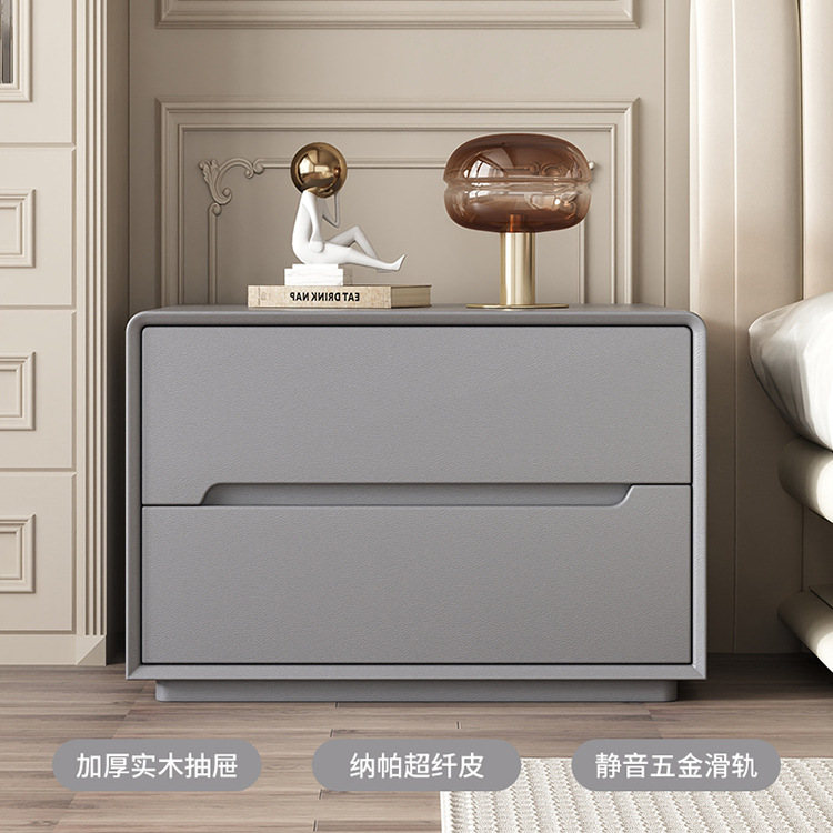 라이트그레이 무설치 [국산 고밀도 프레임 + 두꺼운 원목 서랍]