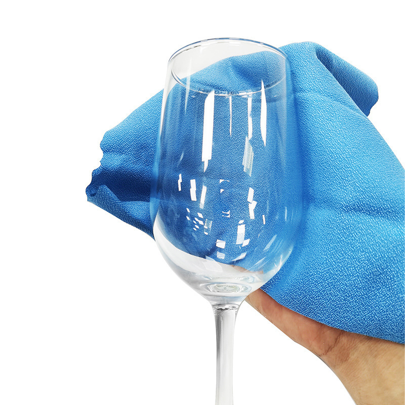 Amazon의 베스트셀러 마이크로파이버 레드 와인 잔 닦기 유리잔 닦기 도구 흔적 없음 가정용 주방 청소용 천