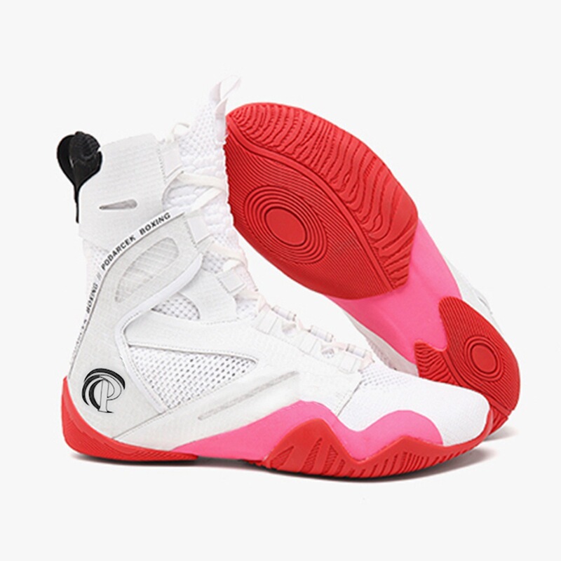 New Professional Boxing Training Shoes, High-Top Boots, Fighting and Wrestling Competition Training Shoes, Non-Slip, Wear-Resistant, Comfortable, Black New Professional Boxing Training Shoes, High-Top Boots, Fighting and Wrestling Competition Training Shoes, Non-Slip, Wear-Resistant, Comfortable, Black