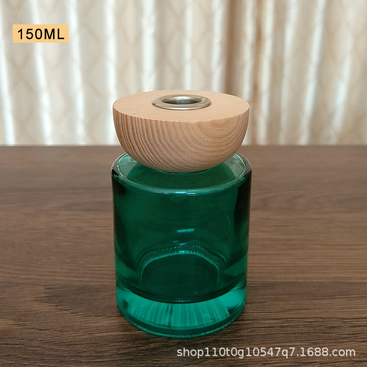 Botella de fragancia de vidrio transparente en stock botella vacía de vidrio plano botella de expansión de incienso sin caña de fuego botella de incienso decoración para el hogar image 10
