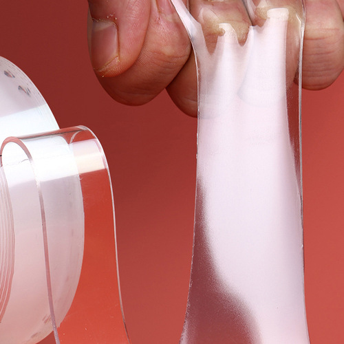 Magic nano glue wholesale washable transparent traceless thickened punch-free thickened anti-slip acrylic double-sided tape