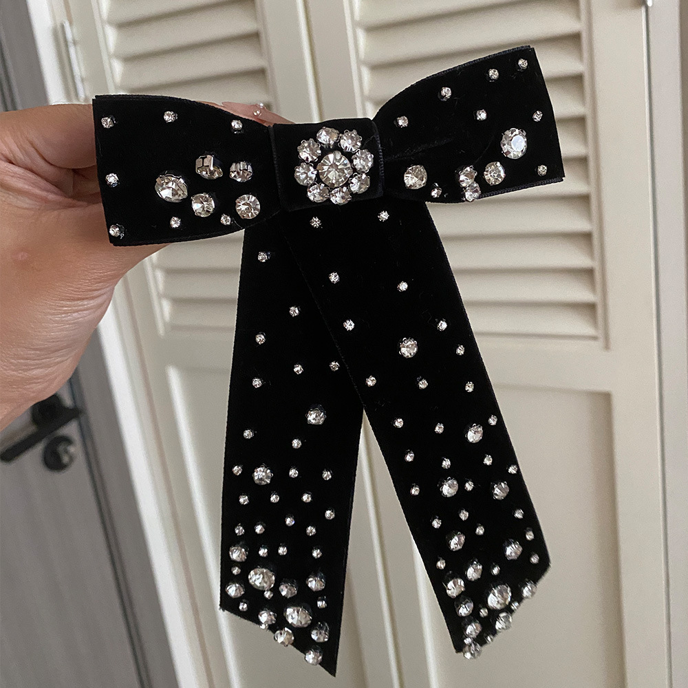 European and American Autumn and Winter New Hairpins, Retro Baroque Diamond Exquisite Hair Accessories, Headbands for Women, Light Luxury, High-End, Versatile Hair Clips