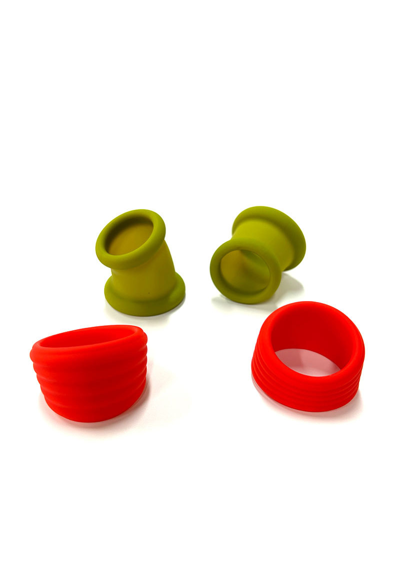 Silicone Locking Cock Ring, Manual Delay Ring for Longer-Lasting Control — detail image 6