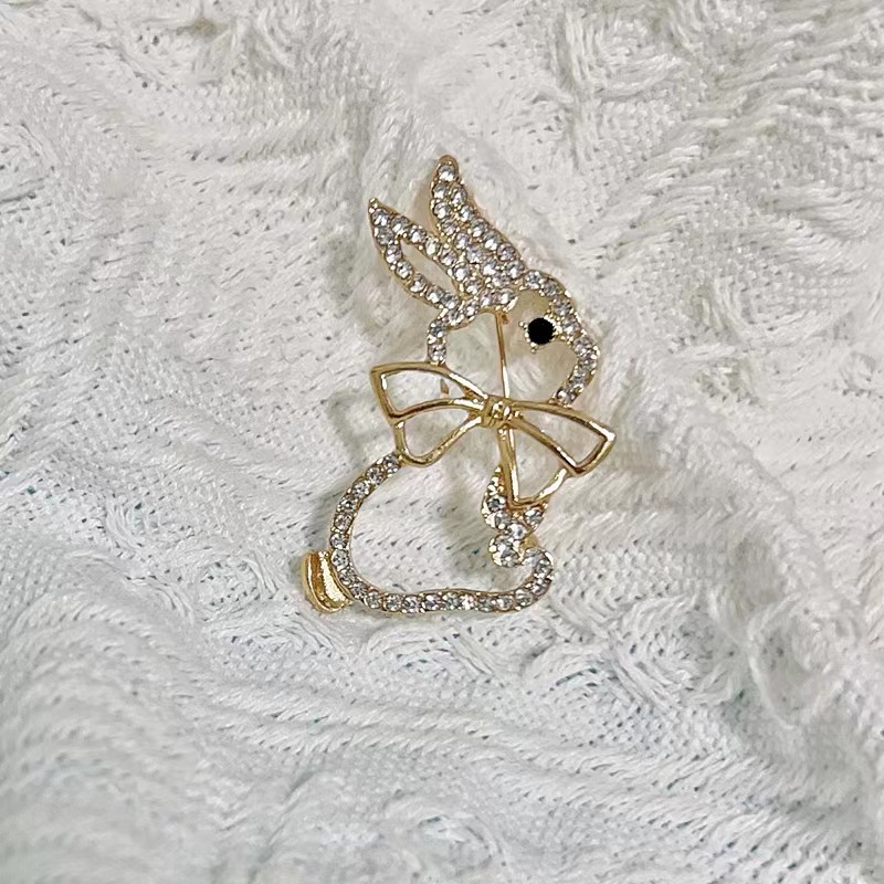 Broche homme en or avec étoile à huit branches, perles et blé, accessoire personnalisé pour femme_voghion.com
