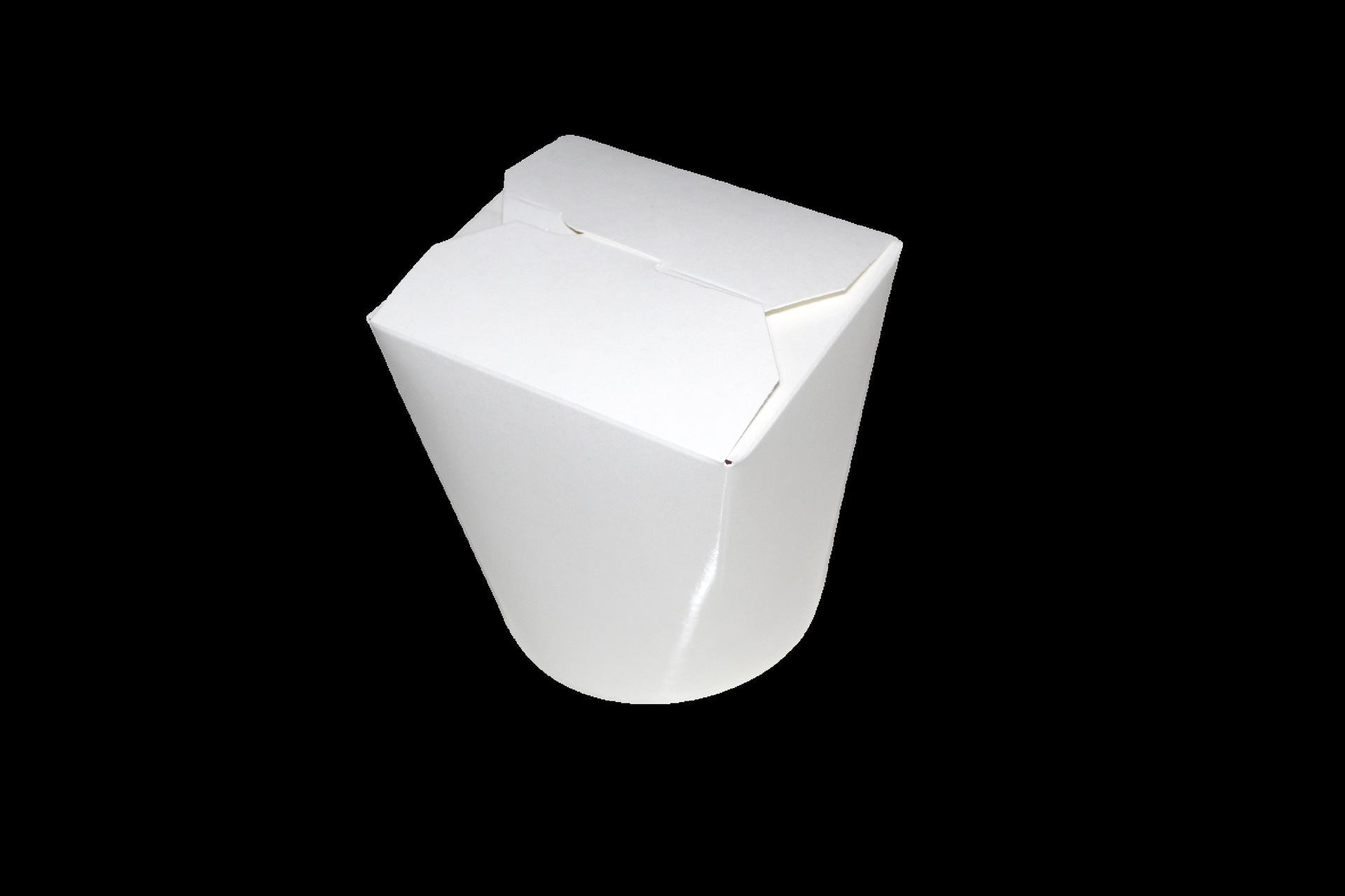 Tarjeta blanca de papel fondo redondo tazón de fideos caja de embalaje desechable para llevar barril de fideos puede personalizar cartón LOGO