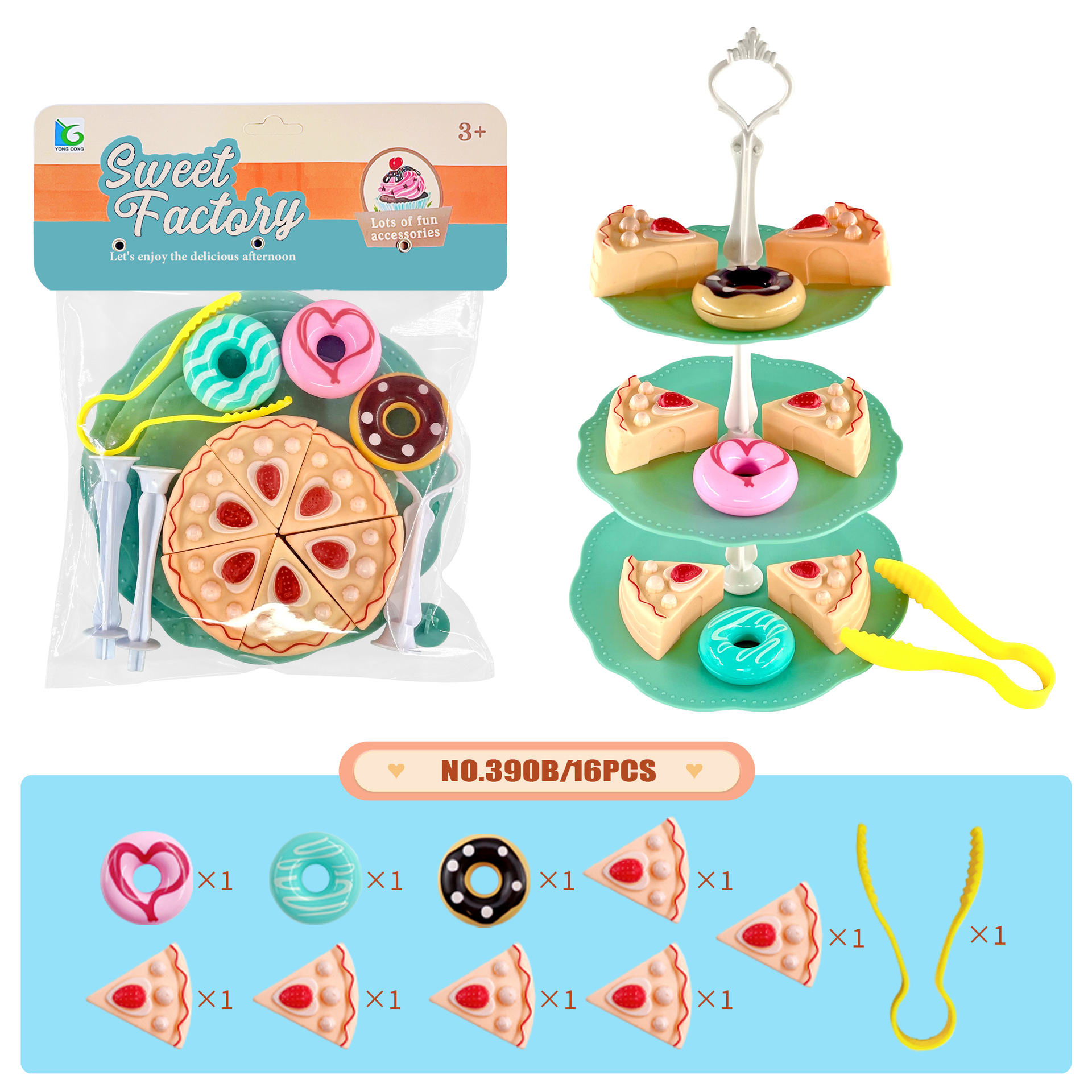 Juguetes de mesa de simulación para niños camping picnic basket set postre de té de la tarde juguetes de cocina de simulación