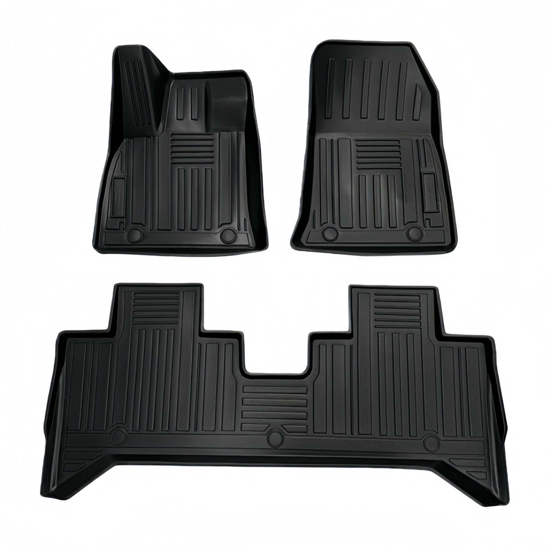 BYD TPE Car Floor Mats for BYD SHARK Pickup 2024-2025 (Modelə uyğun ayaqaltı) - 24-25-byd-shark-single-layer-floor-mats-left-hand-drive