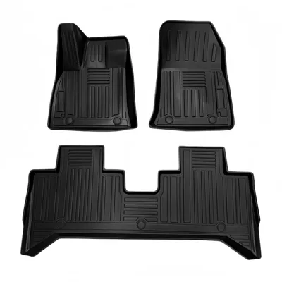 Suitable for 24-25 Byd Shark Shark Pickup Truck Car Floor Mats, Special Tpe Floor Mats for Cross-Border (Modelə uyğun ayaqaltı) - 24-25-byd-shark-shark-pickup-truck-single-layer-floor-mats-left-hand-drive