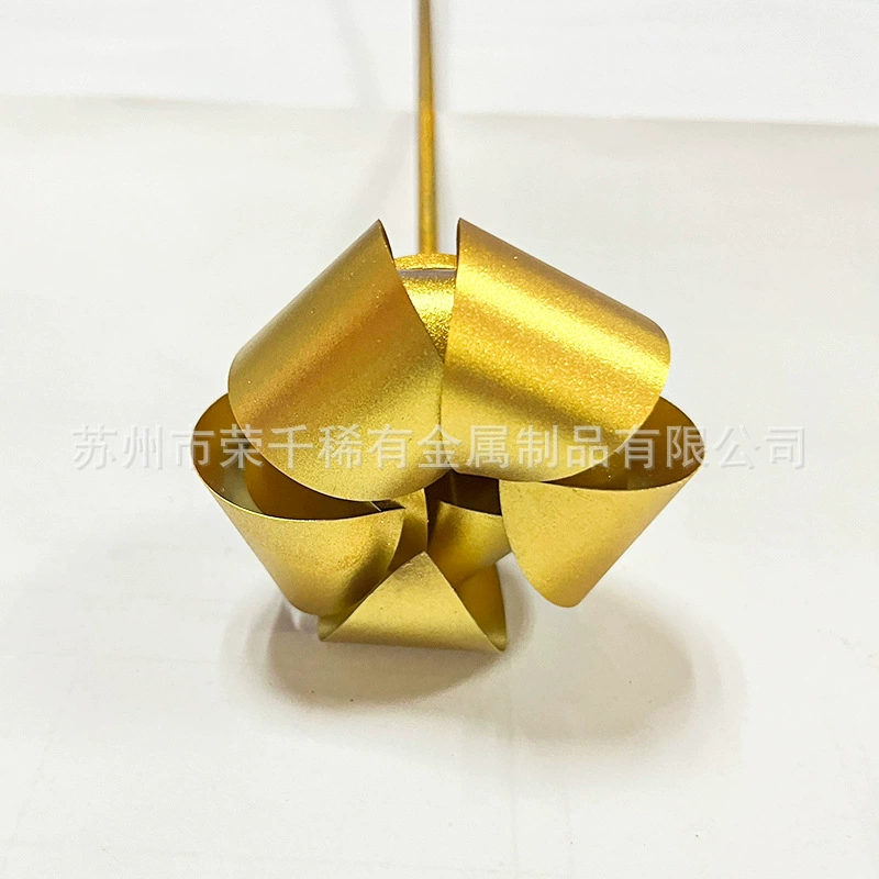 Двусторонний никель-титановый цветок из сплава памяти, металлический оригинальный университетский научно-исследовательский учебный пособие, экспериментальный креативный дизайн, такой же стиль, как у студента Хэ