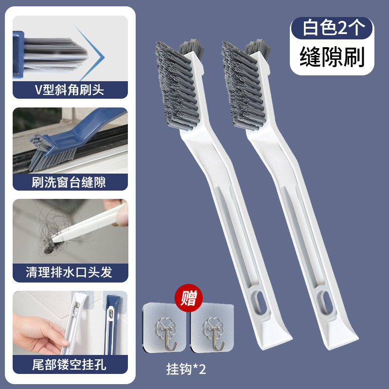 쓰리인원 [업그레이드된 V자형 칫솔모] 화이트 2팩
