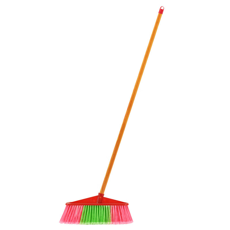 Varillas de madera, escobas de alambre de plástico, escobas de limpieza de la escuela, escobas de limpieza, escobas de saneamiento, escobas de exterior, escobas