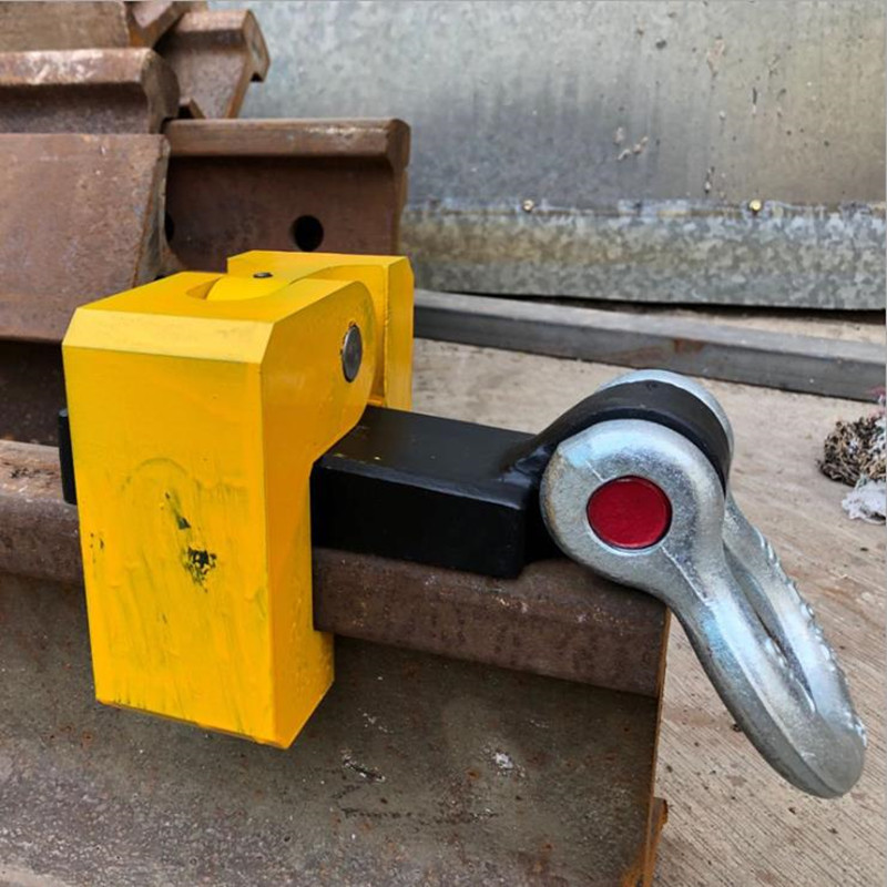 拖轨卡 钢轨拉轨器 钢轨拖轨卡具可拖百米新轨