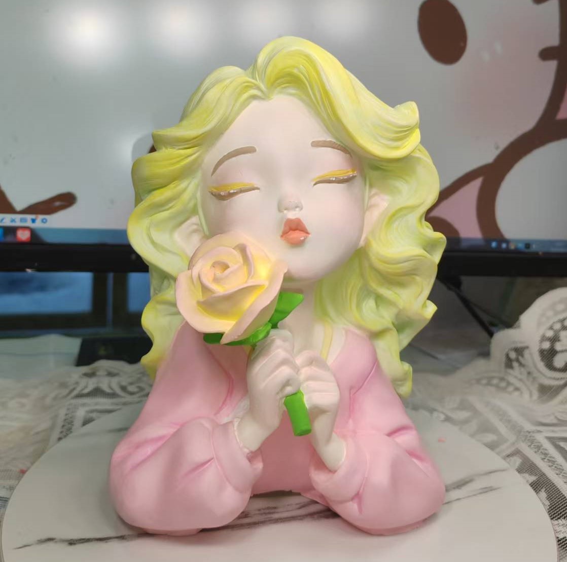 Alcancía de Yeso Grande DIY para Colorear y Pintar para Niños
