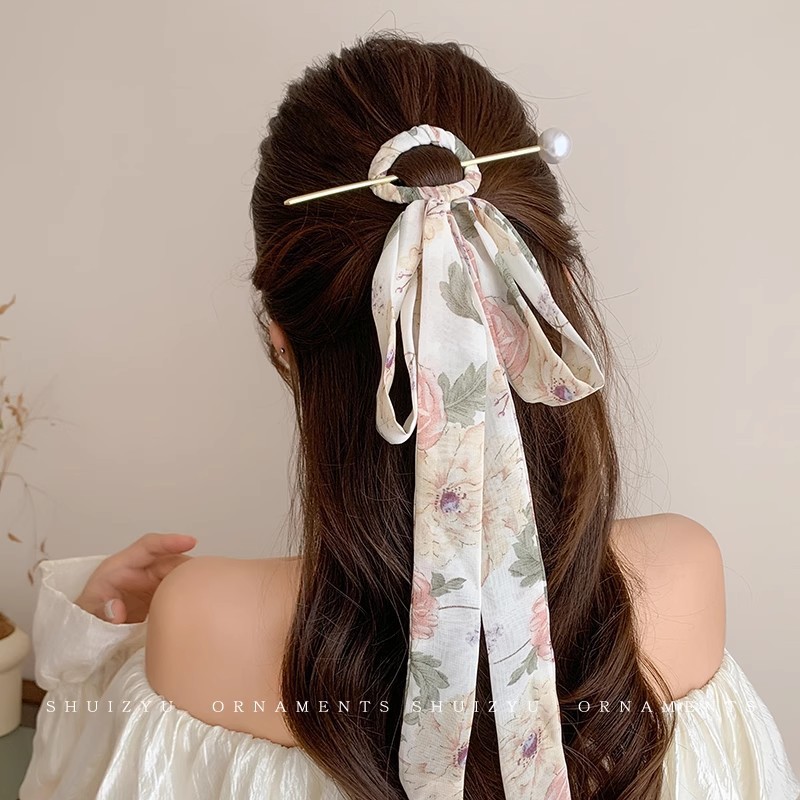 Horquilla estilo antiguo sentido de alta gama Horquilla de borla de sándalo chino Hanfu Traje antiguo Tapa para el cabello Suministro al por mayor Mujeres calientes