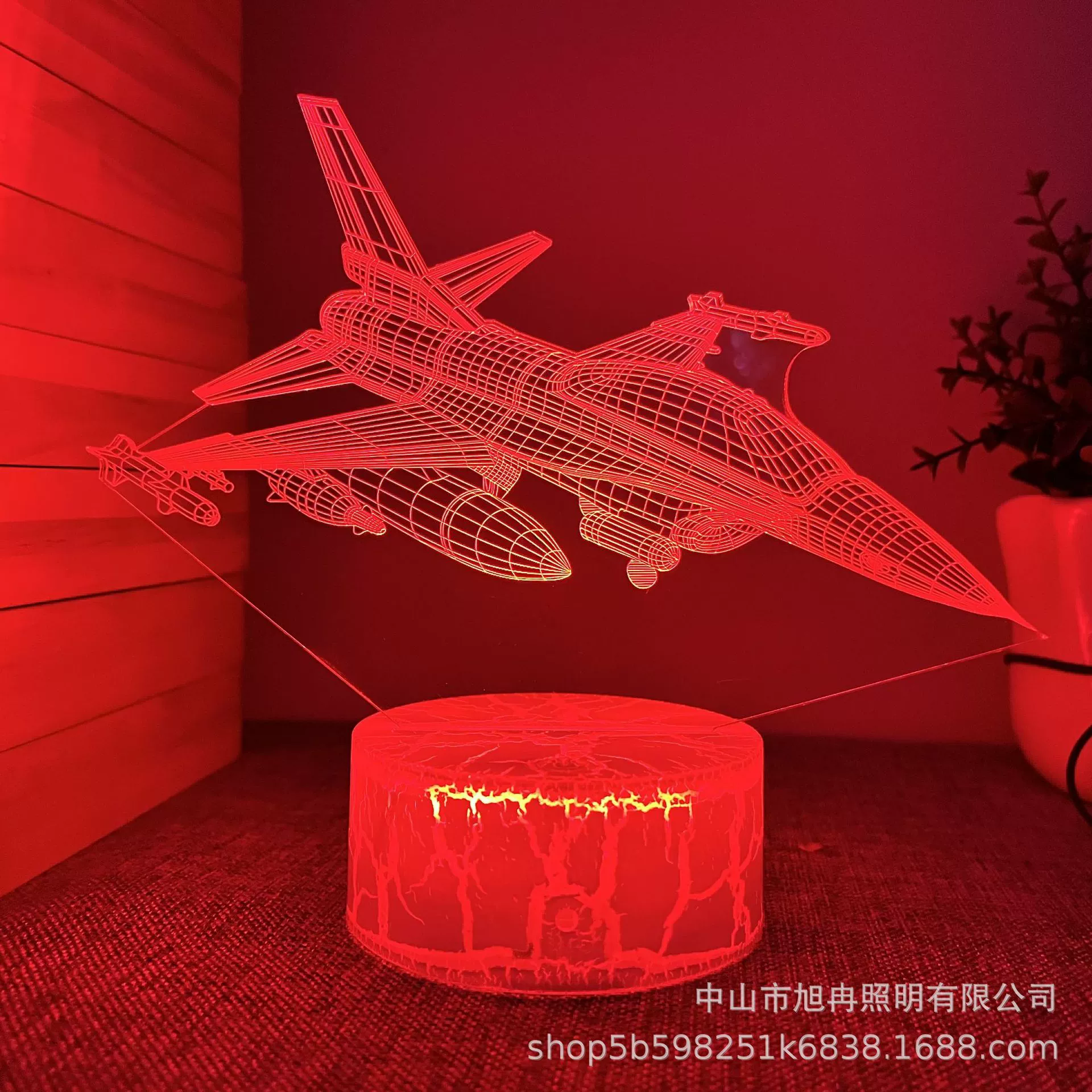 Ночник, атмосферная подсветка, настольная лампа 3D, подарок на день рождения
